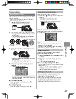 Preview for 47 page of Panasonic Digital Palmcorder PV-GS69 Operating Instructions Manual