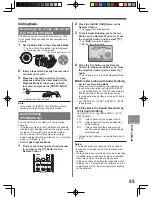 Preview for 55 page of Panasonic Digital Palmcorder PV-GS69 Operating Instructions Manual