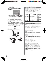 Preview for 62 page of Panasonic Digital Palmcorder PV-GS69 Operating Instructions Manual