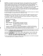 Preview for 3 page of Panasonic Digital Palmcorder PV-GS70 Operating Instructions Manual