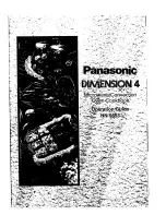 Panasonic Dimension 4 NN-9853 Operation Manual preview