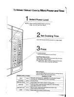 Preview for 16 page of Panasonic Dimension 4 NN-9853 Operation Manual