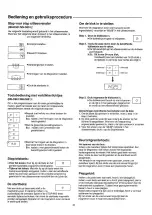 Preview for 20 page of Panasonic Dimension 4 NN-D801 Operating Instructions Manual