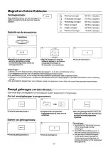 Preview for 21 page of Panasonic Dimension 4 NN-D801 Operating Instructions Manual