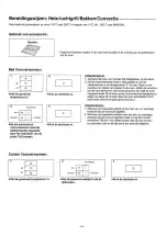 Preview for 22 page of Panasonic Dimension 4 NN-D801 Operating Instructions Manual