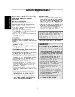 Preview for 4 page of Panasonic Dimension4 NN-C2000W Operation Manual And Cookbook