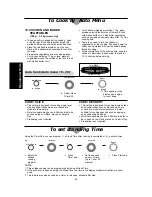 Preview for 28 page of Panasonic Dimension4 NN-C2000W Operation Manual And Cookbook