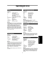 Preview for 75 page of Panasonic Dimension4 NN-C2000W Operation Manual And Cookbook