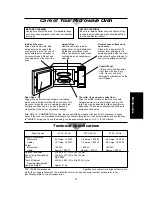 Preview for 99 page of Panasonic Dimension4 NN-C2000W Operation Manual And Cookbook