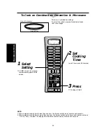 Preview for 20 page of Panasonic Dimension4 NN-C988W Operating Manual And Cook Book