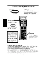 Preview for 22 page of Panasonic Dimension4 NN-C988W Operating Manual And Cook Book