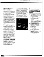 Preview for 28 page of Panasonic DIMENTION 4 NN-8550 Cookbook