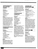 Preview for 60 page of Panasonic DIMENTION 4 NN-8550 Cookbook