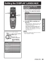 Preview for 69 page of Panasonic DLP PT-D12000E Operating Instructions Manual