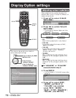 Preview for 70 page of Panasonic DLP PT-D12000E Operating Instructions Manual