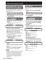 Preview for 74 page of Panasonic DLP PT-D12000E Operating Instructions Manual