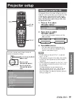 Preview for 77 page of Panasonic DLP PT-D12000E Operating Instructions Manual