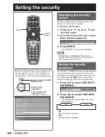 Preview for 88 page of Panasonic DLP PT-D12000E Operating Instructions Manual