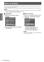 Preview for 18 page of Panasonic DLP PT-DW530E Operating Instructions Manual