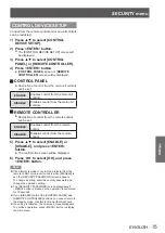 Предварительный просмотр 75 страницы Panasonic DLP PT-DW530E Operating Instructions Manual