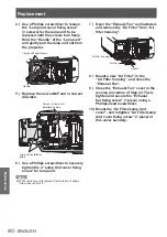 Предварительный просмотр 80 страницы Panasonic DLP PT-DW530E Operating Instructions Manual