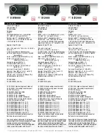 Предварительный просмотр 9 страницы Panasonic DLP PT-DZ6700 Specification Sheet