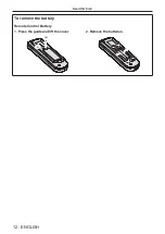 Preview for 12 page of Panasonic DLP PT-FRZ50 Operating Instructions (Functional Manual)