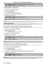 Preview for 82 page of Panasonic DLP PT-FRZ50 Operating Instructions (Functional Manual)