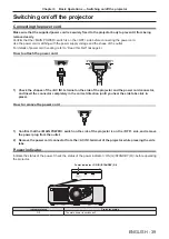 Preview for 39 page of Panasonic DLP PT-FRZ50 Operating Instructions Manual