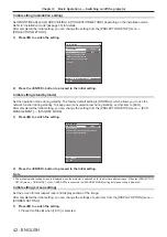 Preview for 42 page of Panasonic DLP PT-FRZ50 Operating Instructions Manual