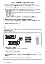 Preview for 46 page of Panasonic DLP PT-FRZ50 Operating Instructions Manual