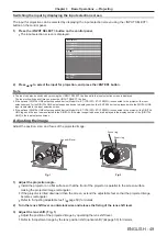 Preview for 49 page of Panasonic DLP PT-FRZ50 Operating Instructions Manual