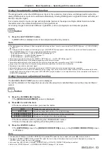 Preview for 53 page of Panasonic DLP PT-FRZ50 Operating Instructions Manual