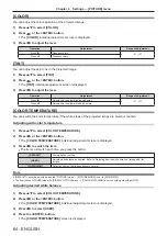 Preview for 64 page of Panasonic DLP PT-FRZ50 Operating Instructions Manual