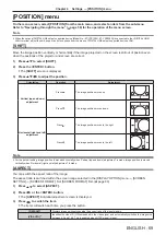 Preview for 69 page of Panasonic DLP PT-FRZ50 Operating Instructions Manual