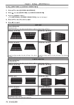 Preview for 72 page of Panasonic DLP PT-FRZ50 Operating Instructions Manual