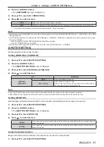 Preview for 91 page of Panasonic DLP PT-FRZ50 Operating Instructions Manual