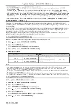 Preview for 98 page of Panasonic DLP PT-FRZ50 Operating Instructions Manual