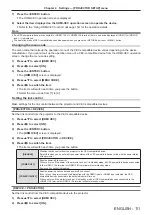 Preview for 111 page of Panasonic DLP PT-FRZ50 Operating Instructions Manual