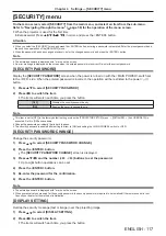 Preview for 117 page of Panasonic DLP PT-FRZ50 Operating Instructions Manual