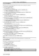 Preview for 126 page of Panasonic DLP PT-FRZ50 Operating Instructions Manual