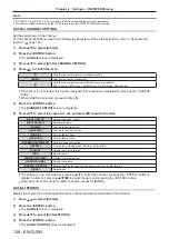 Preview for 128 page of Panasonic DLP PT-FRZ50 Operating Instructions Manual