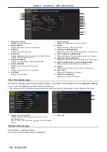 Preview for 136 page of Panasonic DLP PT-FRZ50 Operating Instructions Manual