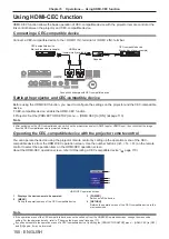 Preview for 150 page of Panasonic DLP PT-FRZ50 Operating Instructions Manual