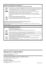 Preview for 186 page of Panasonic DLP PT-FRZ50 Operating Instructions Manual