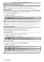 Preview for 94 page of Panasonic DLP PT-FRZ60 Operating Instructions (Functional Manual)