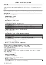 Preview for 128 page of Panasonic DLP PT-FRZ60 Operating Instructions (Functional Manual)