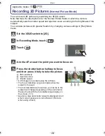 Preview for 34 page of Panasonic DMC-3D1K Owner'S Manual