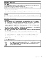 Preview for 3 page of Panasonic DMC-F2K Basic Operating Instructions Manual