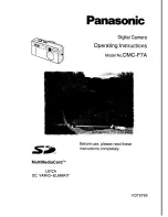 Panasonic DMC-F7A Operating Instructions Manual предпросмотр